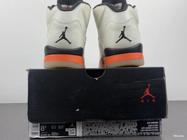 Cheap TBK Jordan DC1060-100 Total Orange 5 Retro 0703